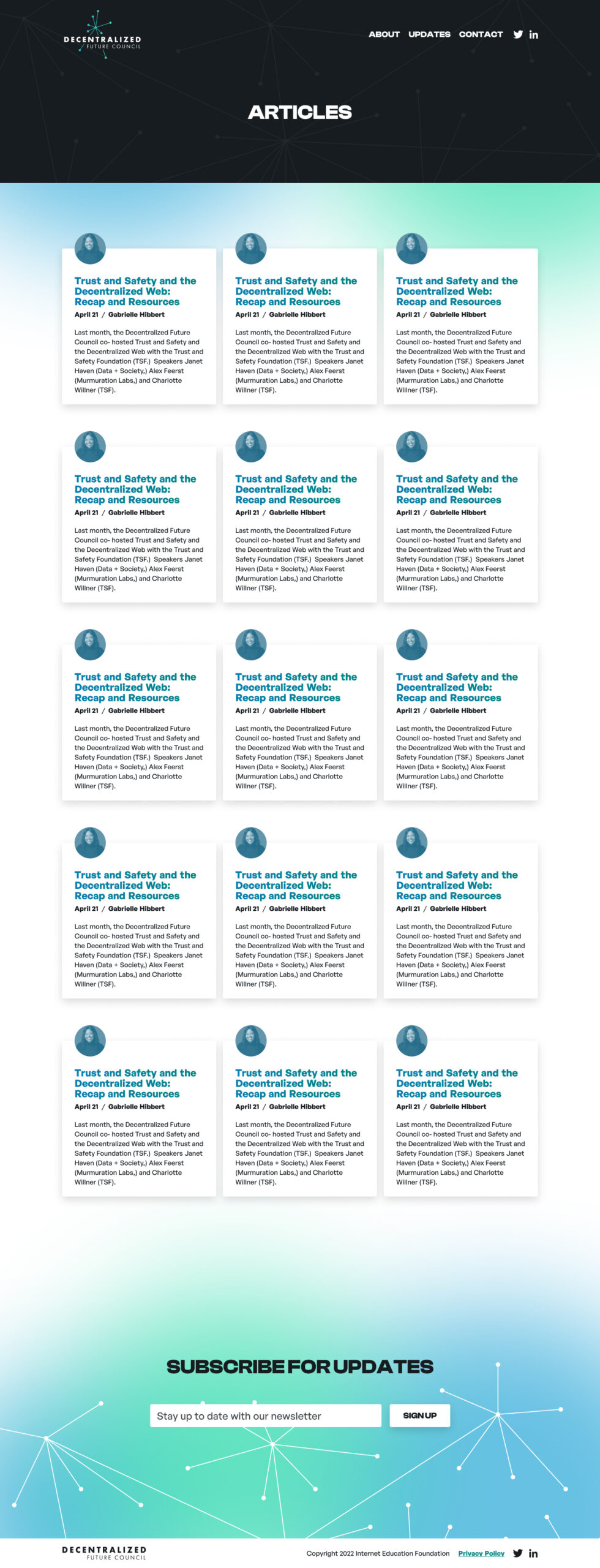 blog list