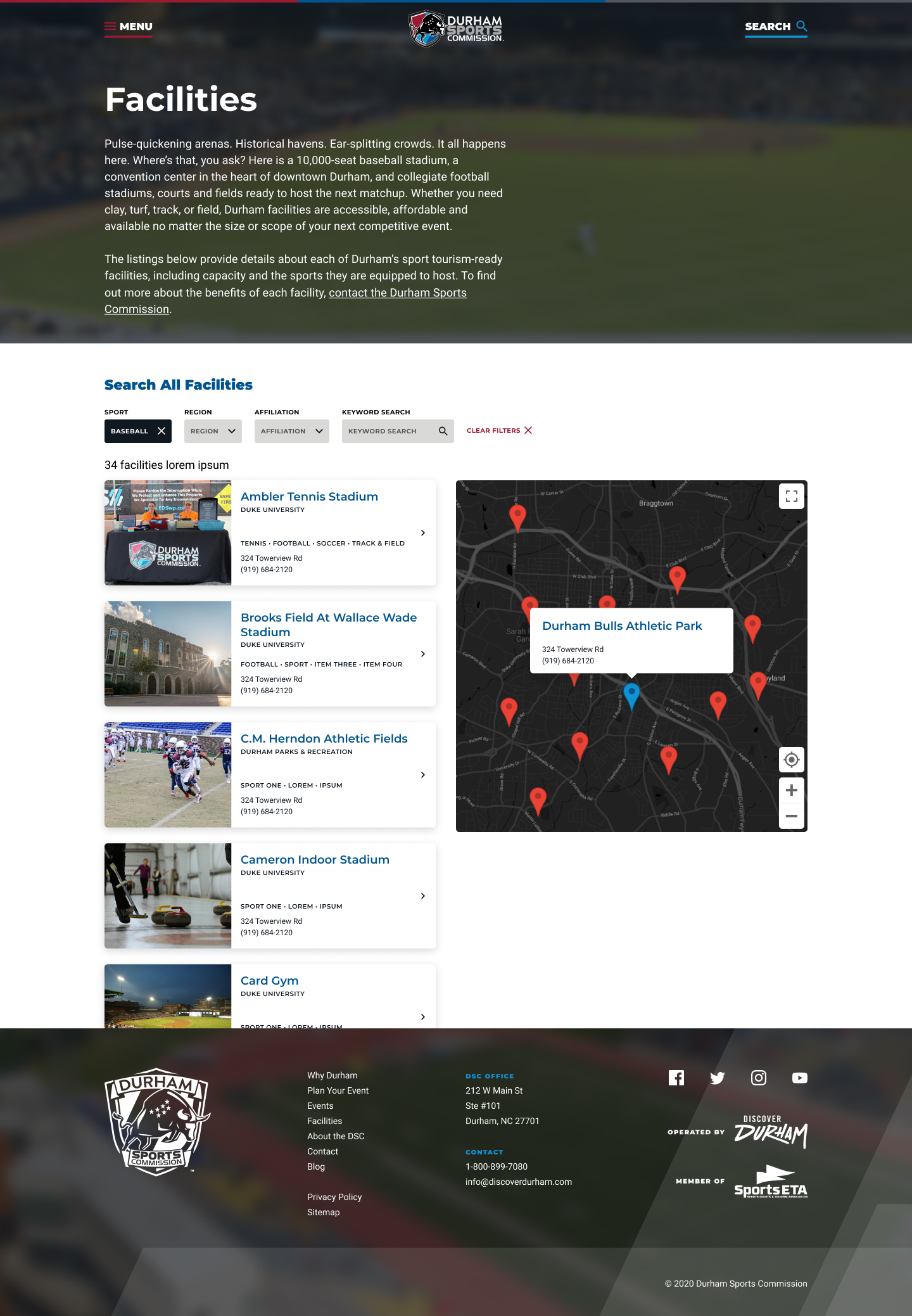 facilities