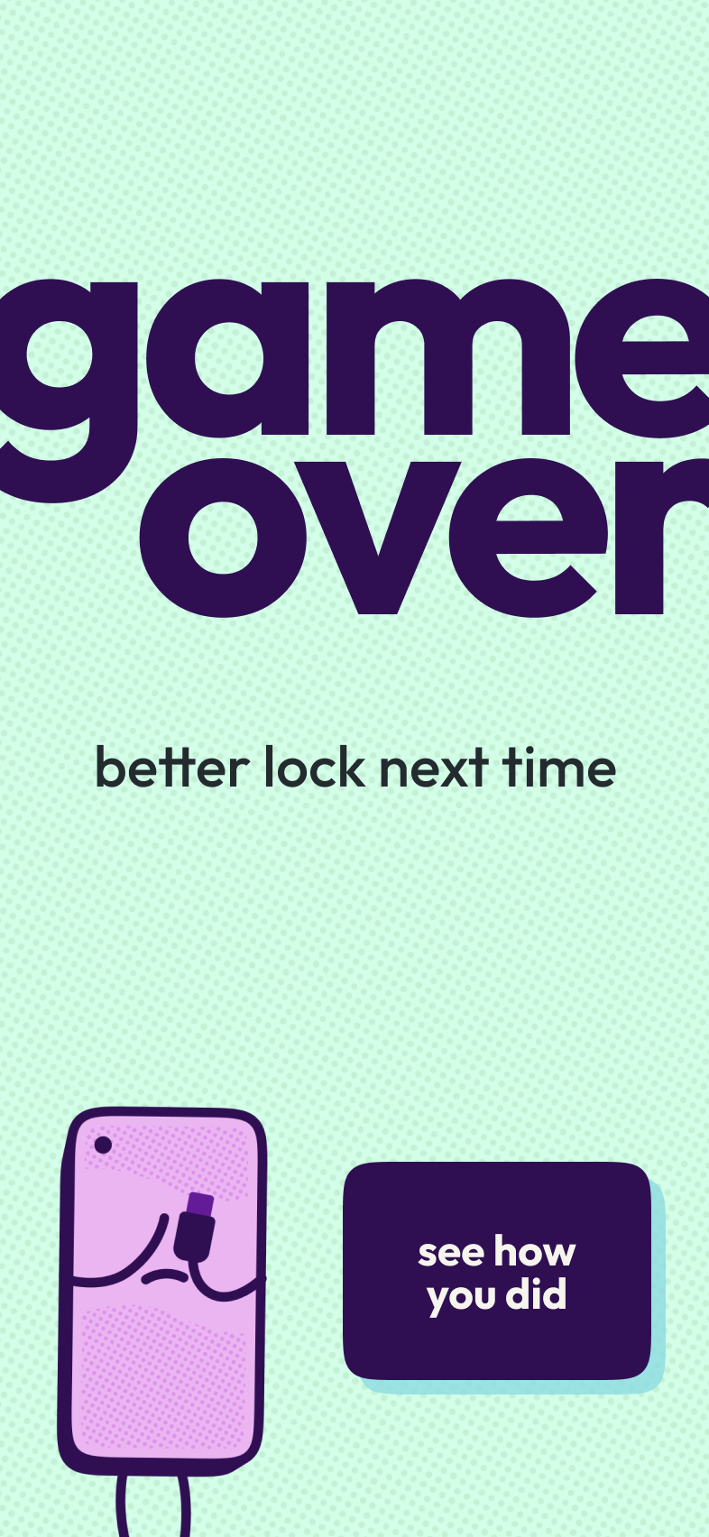 game over